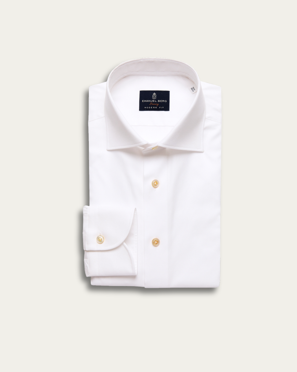 White Yoga Twill Shirt | Emanuel Berg