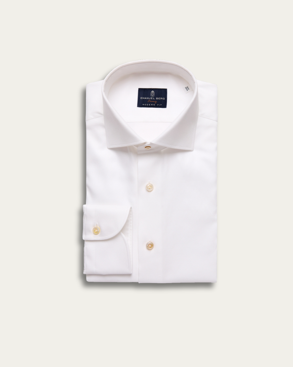 White Royal Twill Shirt | Emanuel Berg