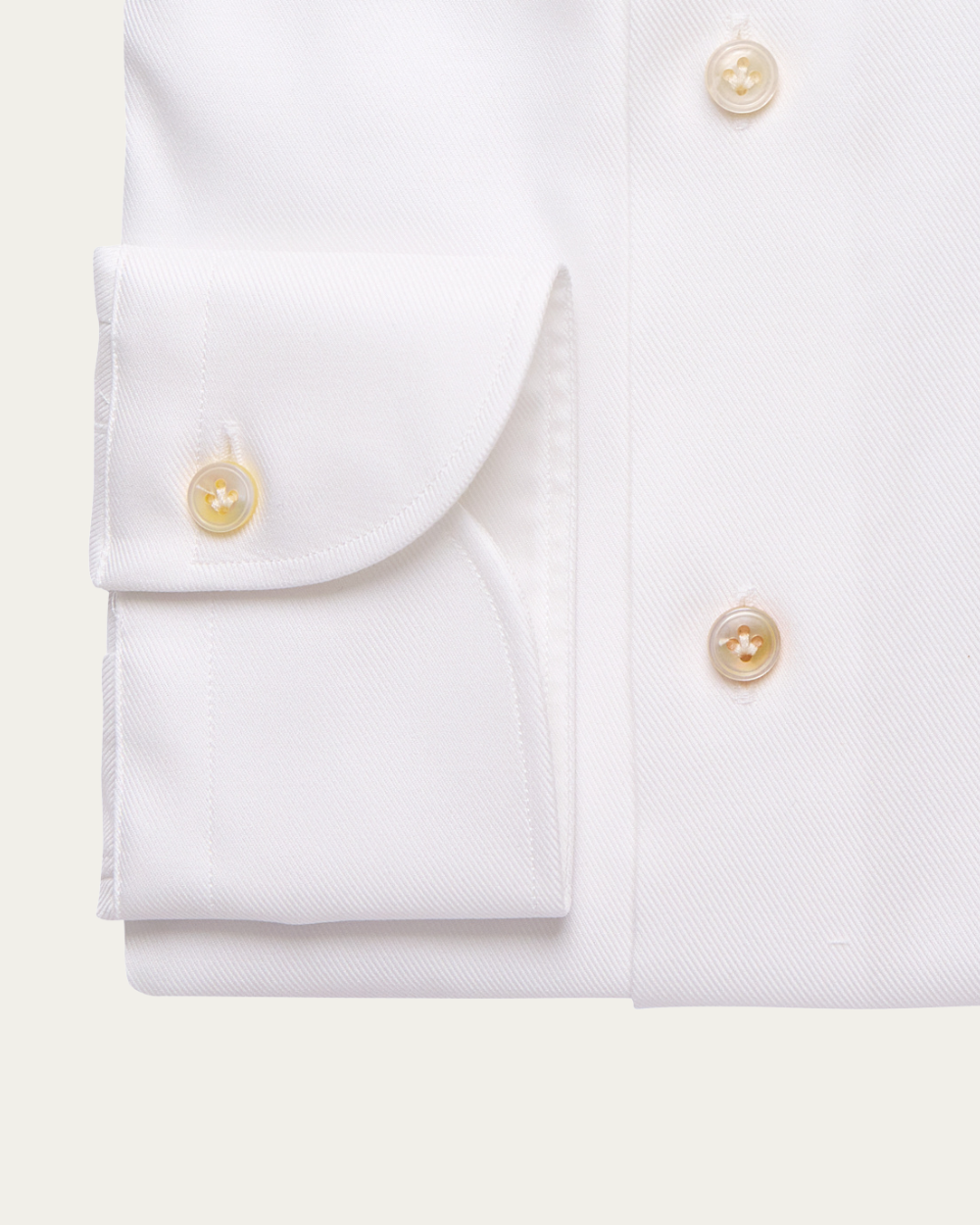 Emanuel Berg | White Royal Twill Shirt