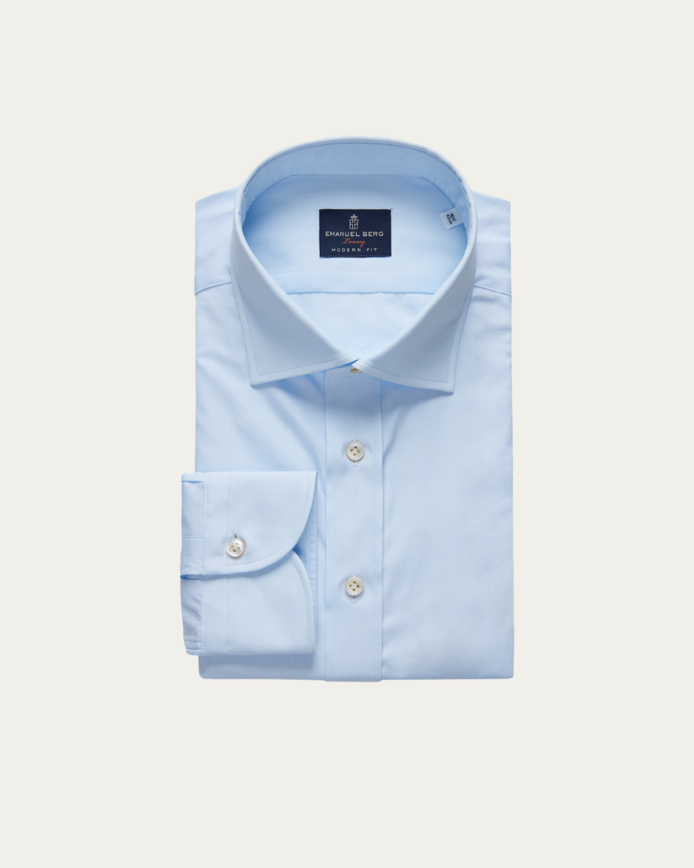 Light Blue Dobby Shirt | Emanuel Berg