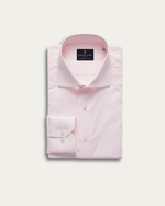 Pink Gingham Check Cotton Shirt