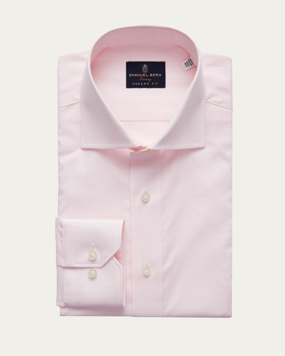 Emanuel Berg | Gingham Check Cotton Shirt