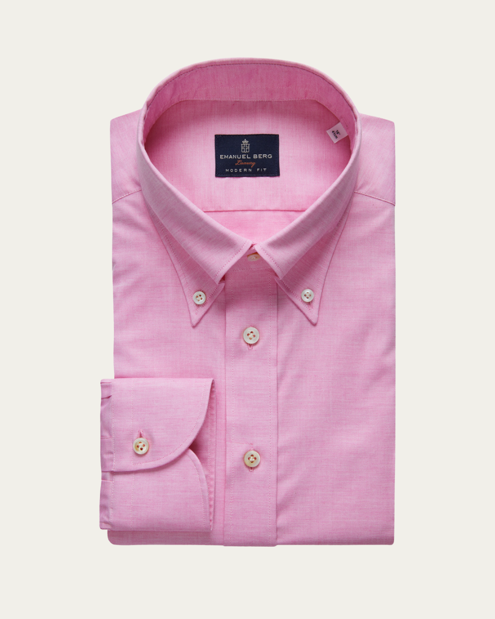 Emanuel Berg | Pink Oxford Shirt