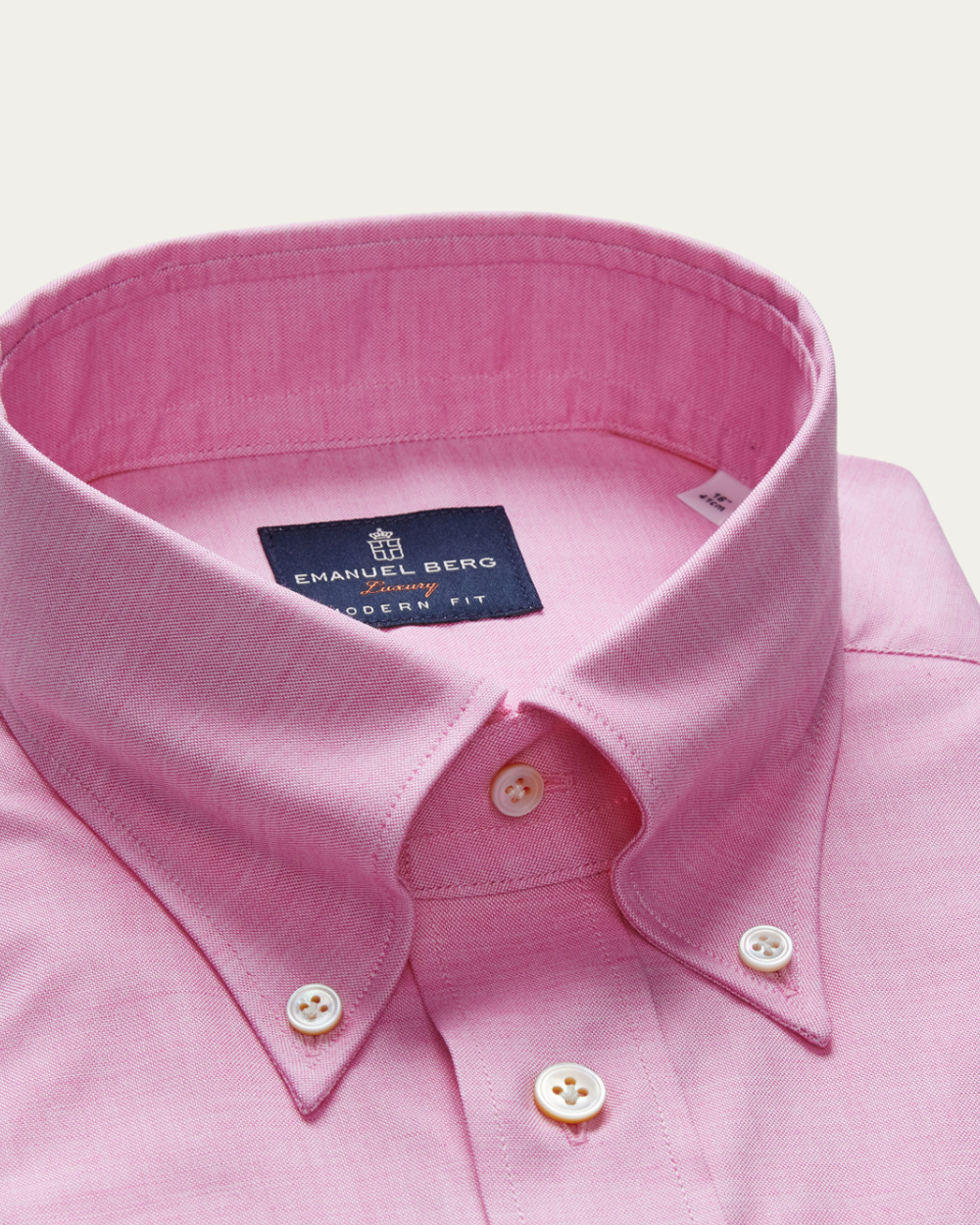 Emanuel Berg | Pink Oxford Shirt