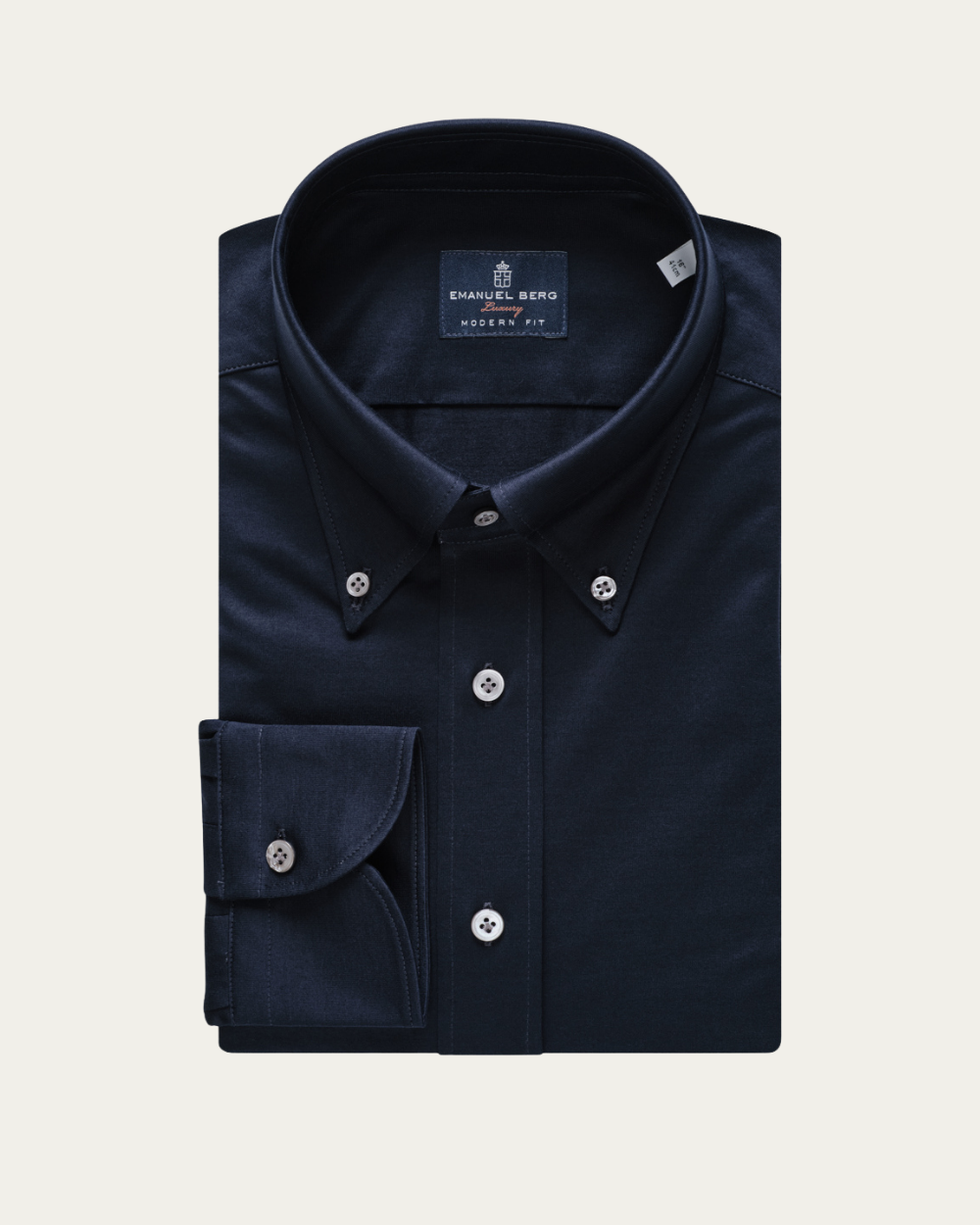 Navy Blue Jersey Shirt | Emanuel Berg