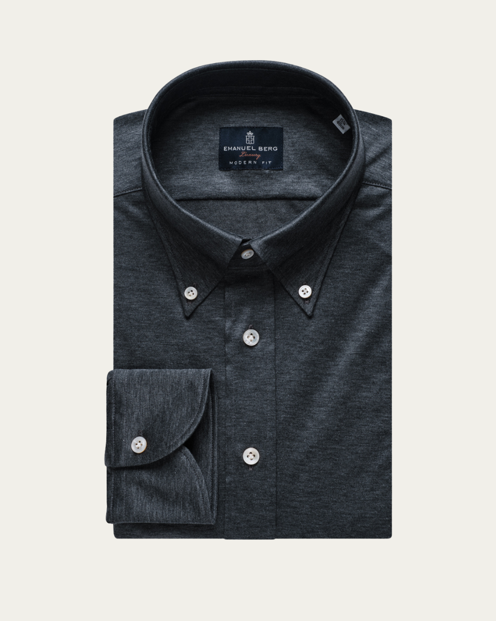 Emanuel Berg | Dark Grey Jersey Shirt