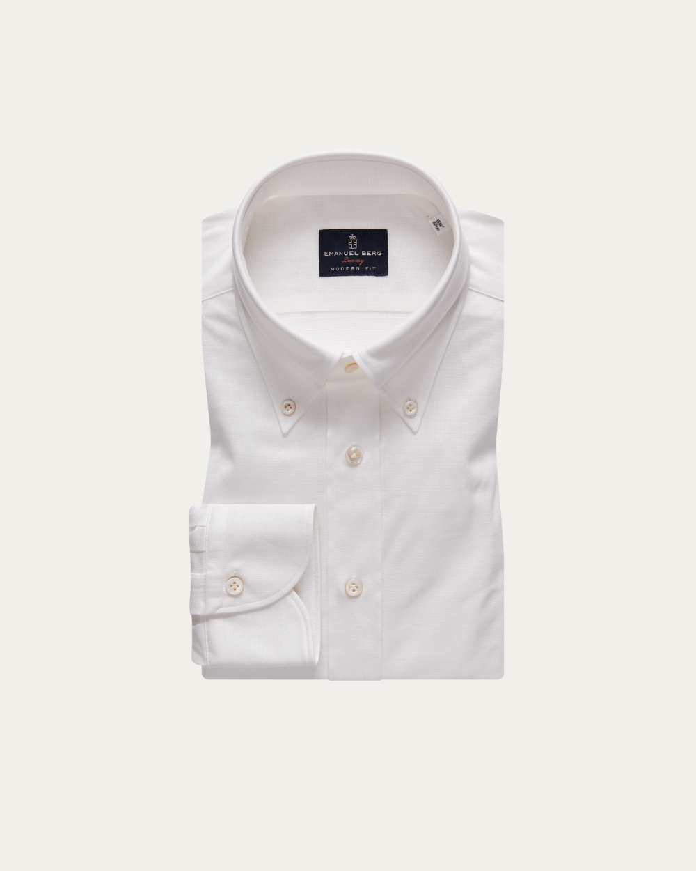 Ivory Loro Piana® Jersey Fabric Shirt | Emanuel Berg