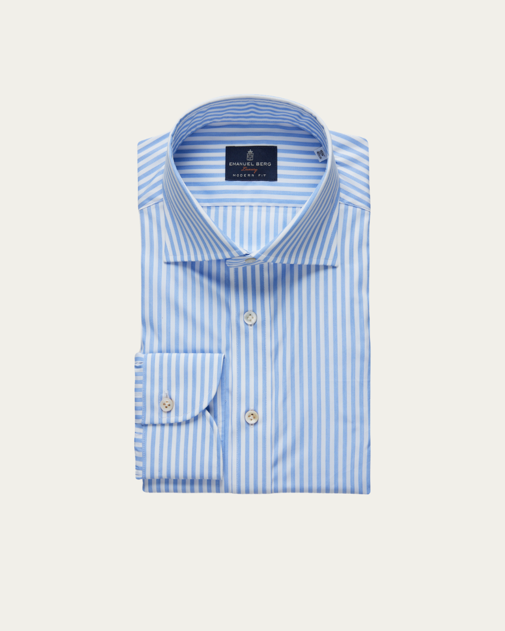 Blue Striped Shirt | Emanuel Berg