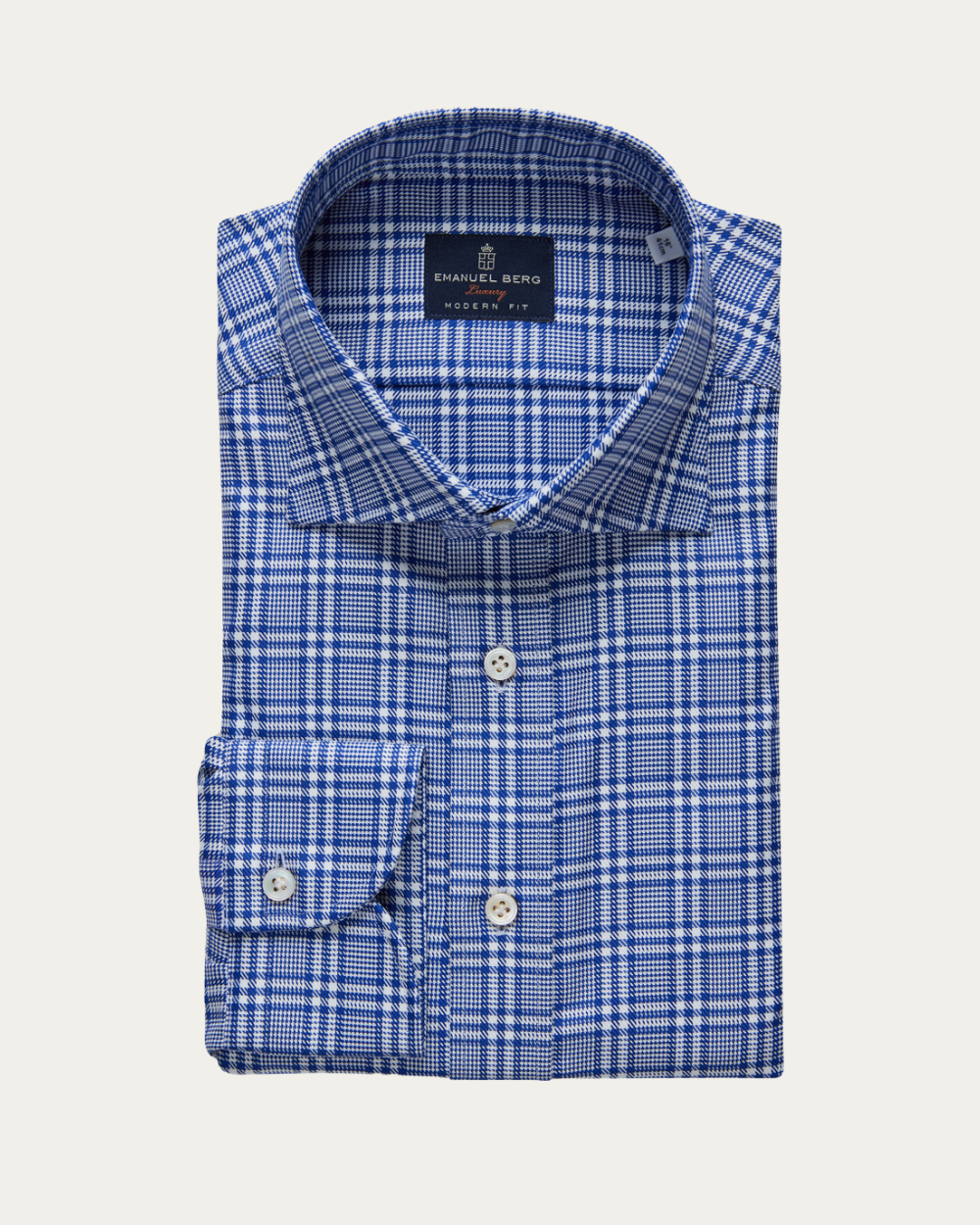 Emanuel Berg | Prince of Wales Check Shirt