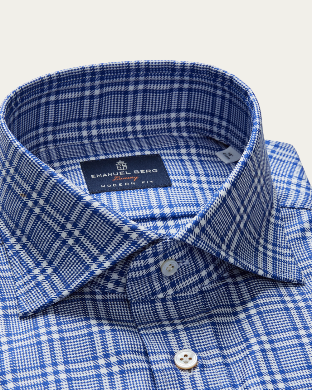 Emanuel Berg | Prince of Wales Check Shirt
