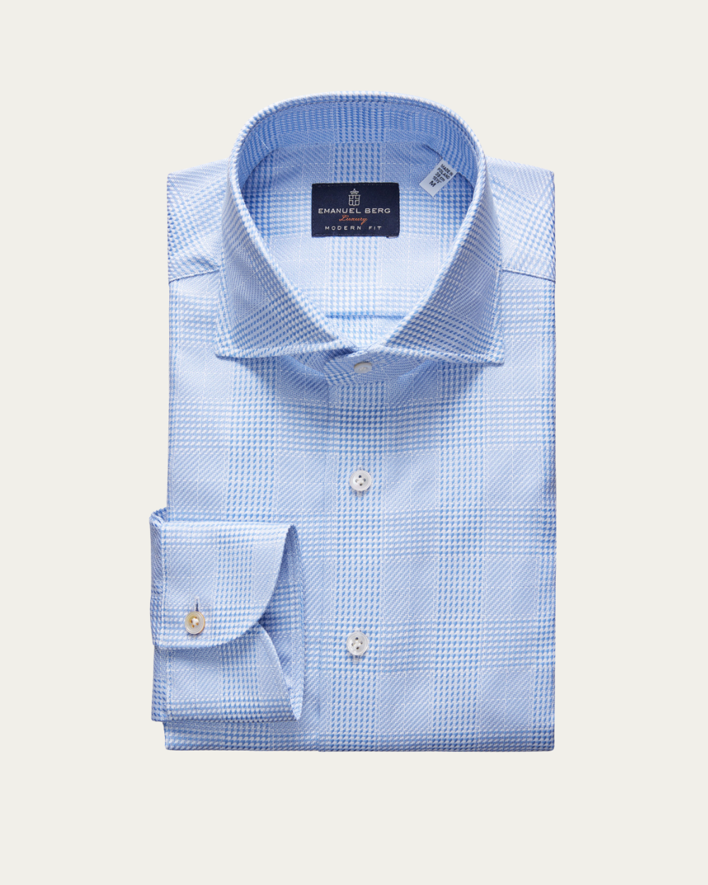 Emanuel Berg | Houndstooth Dobby Shirt
