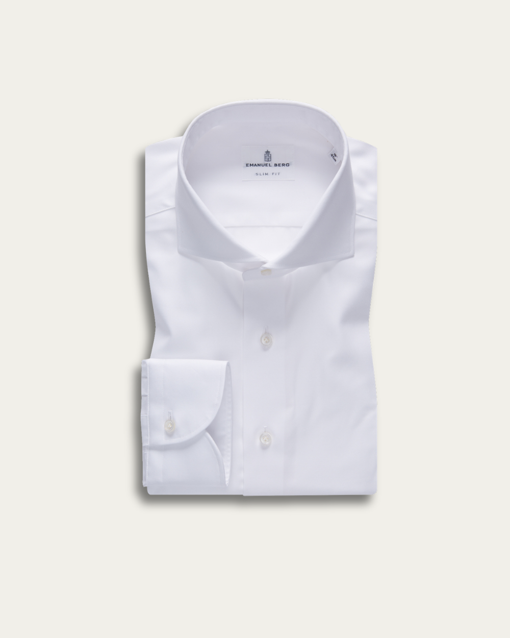 White Albini® Twill Harvard Shirt | Emanuel Berg