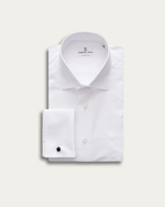 White French Cuffs Twill Mr. Crown Shirt