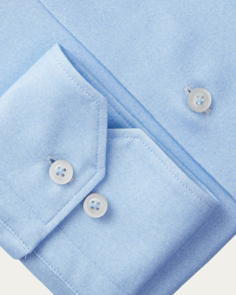 Niebieska koszula z bawełny 4Flex | Emanuel Berg