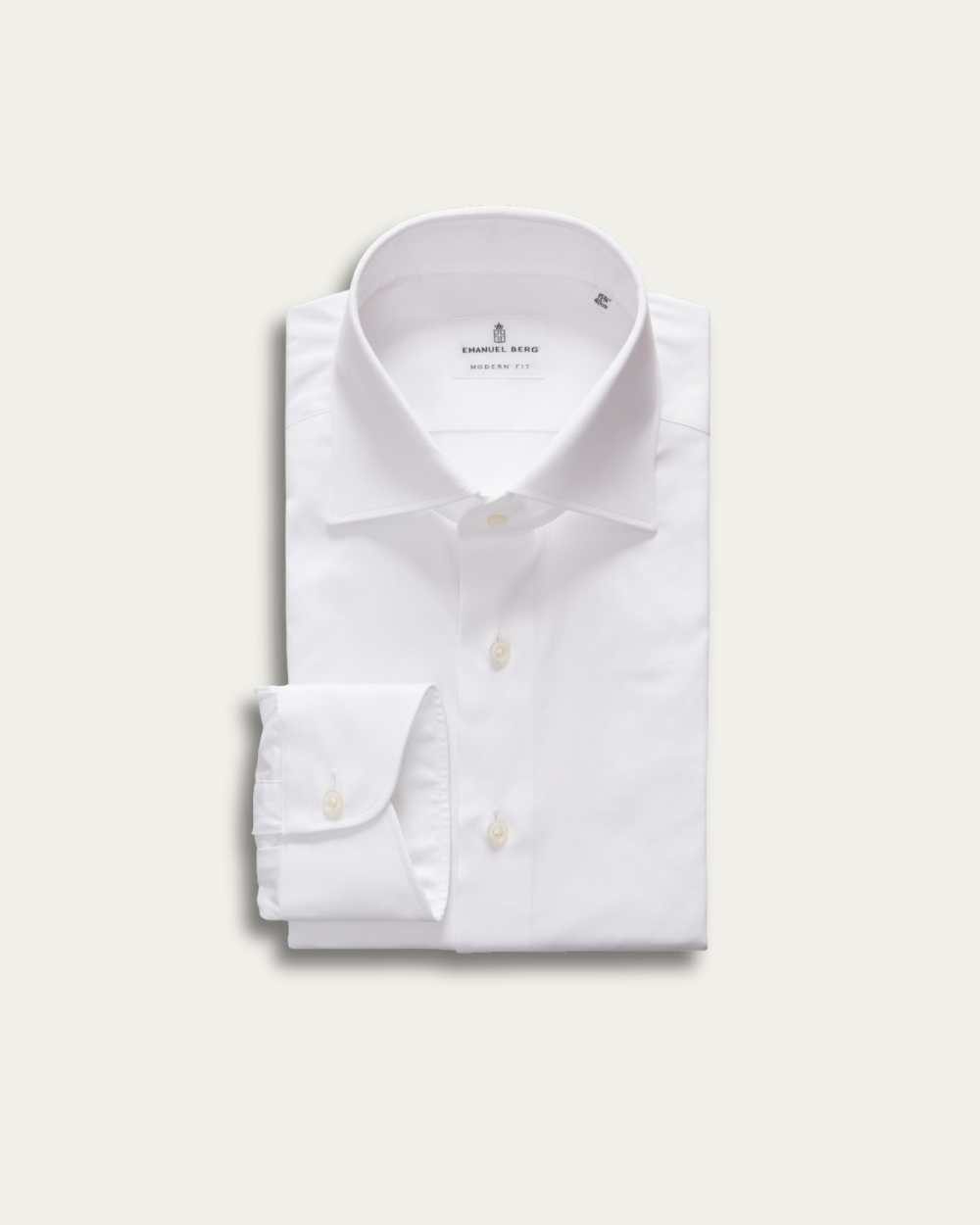 White Albini® Twill Chelsea Shirt | Emanuel Berg