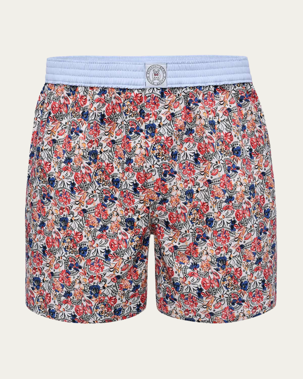 Emanuel Berg | Floral Cotton Boxer Shorts