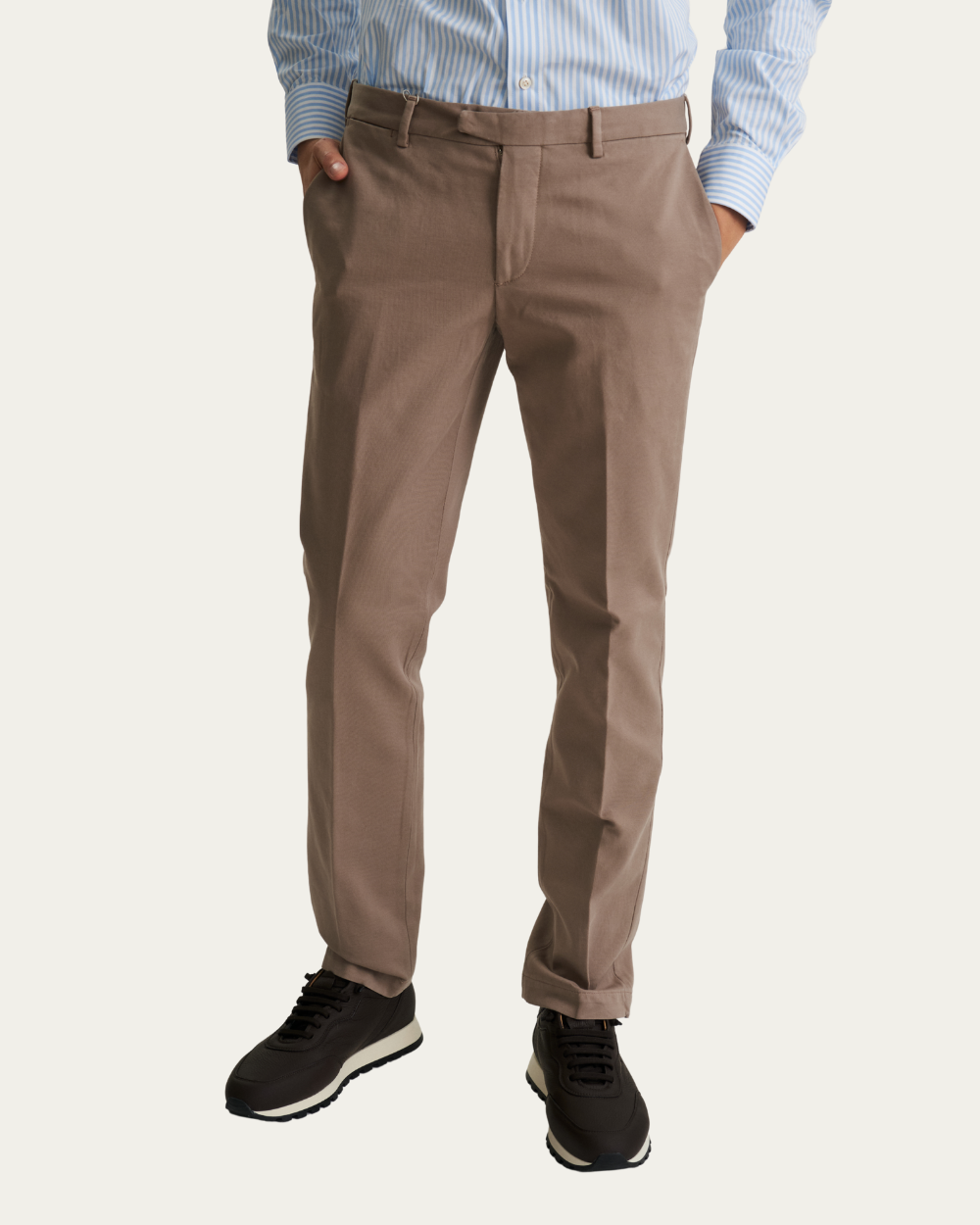 Spodnie w kolorze taupe | Devore