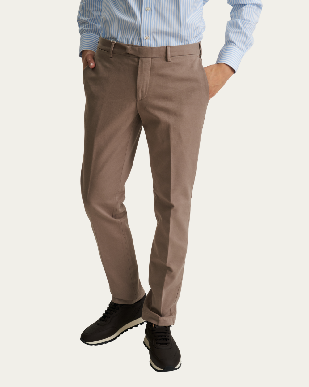 Spodnie w kolorze taupe | Devore