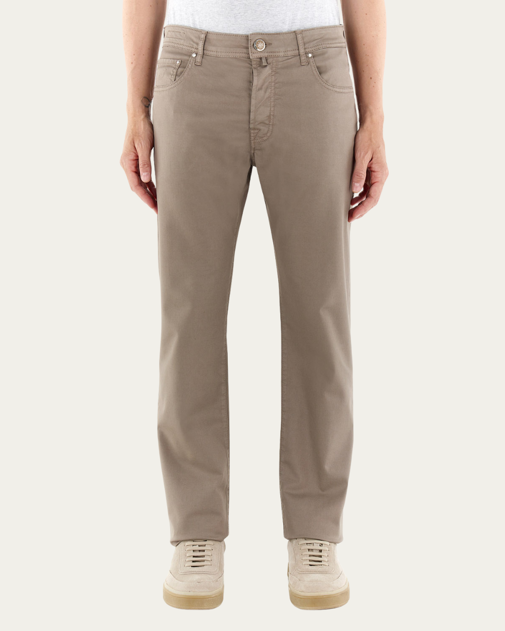 Bard Taupe Chino | Jacob Cohën