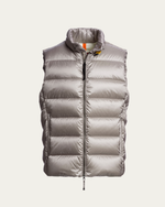 Jeordie Puffer Down Vest Mid Grey