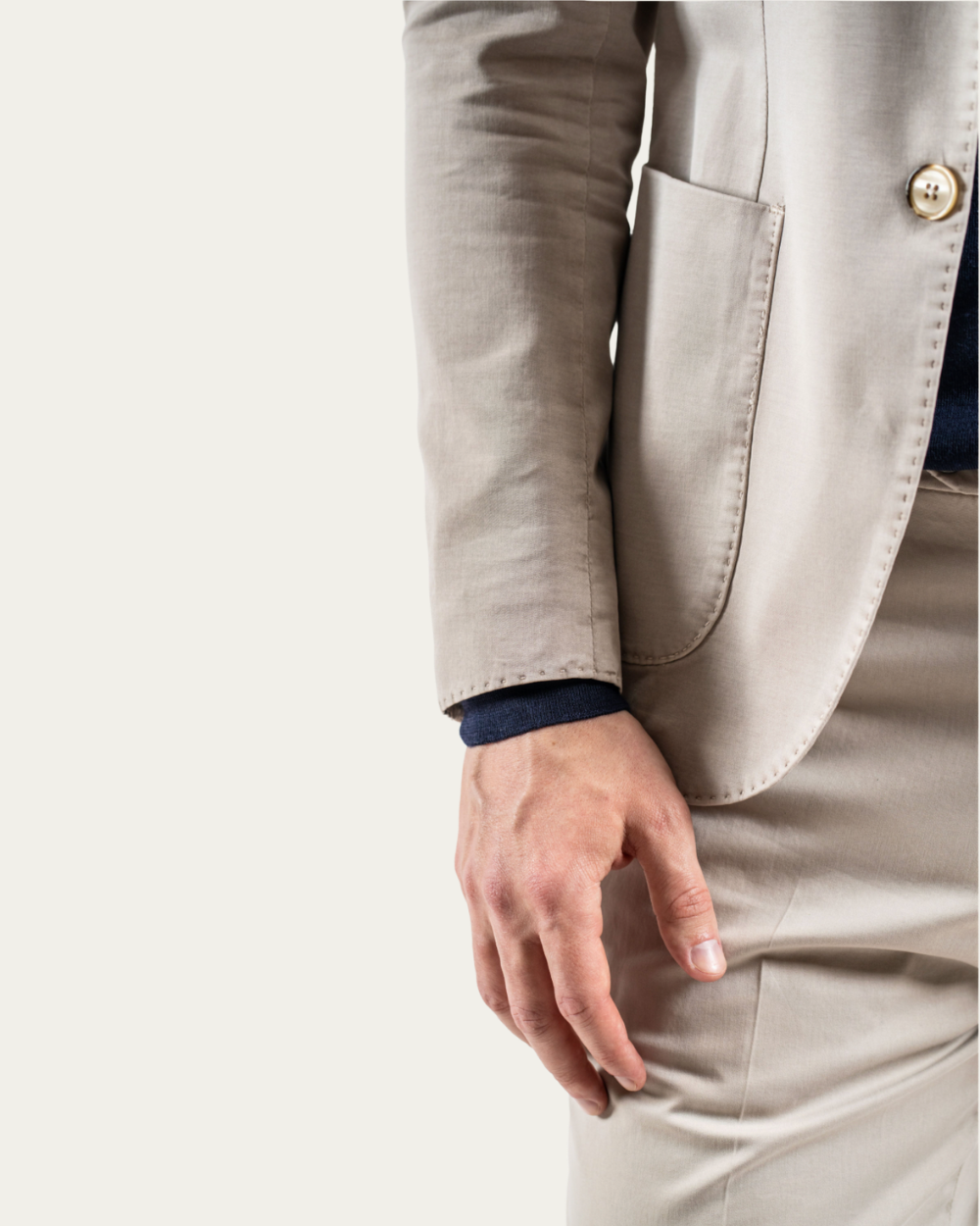 L.B.M. 1911 - Beige Stretch Jacket