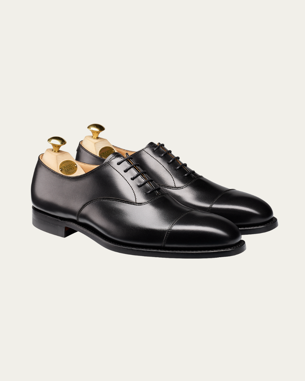 Crockett & Jones - Black Calf Hallam Oxford