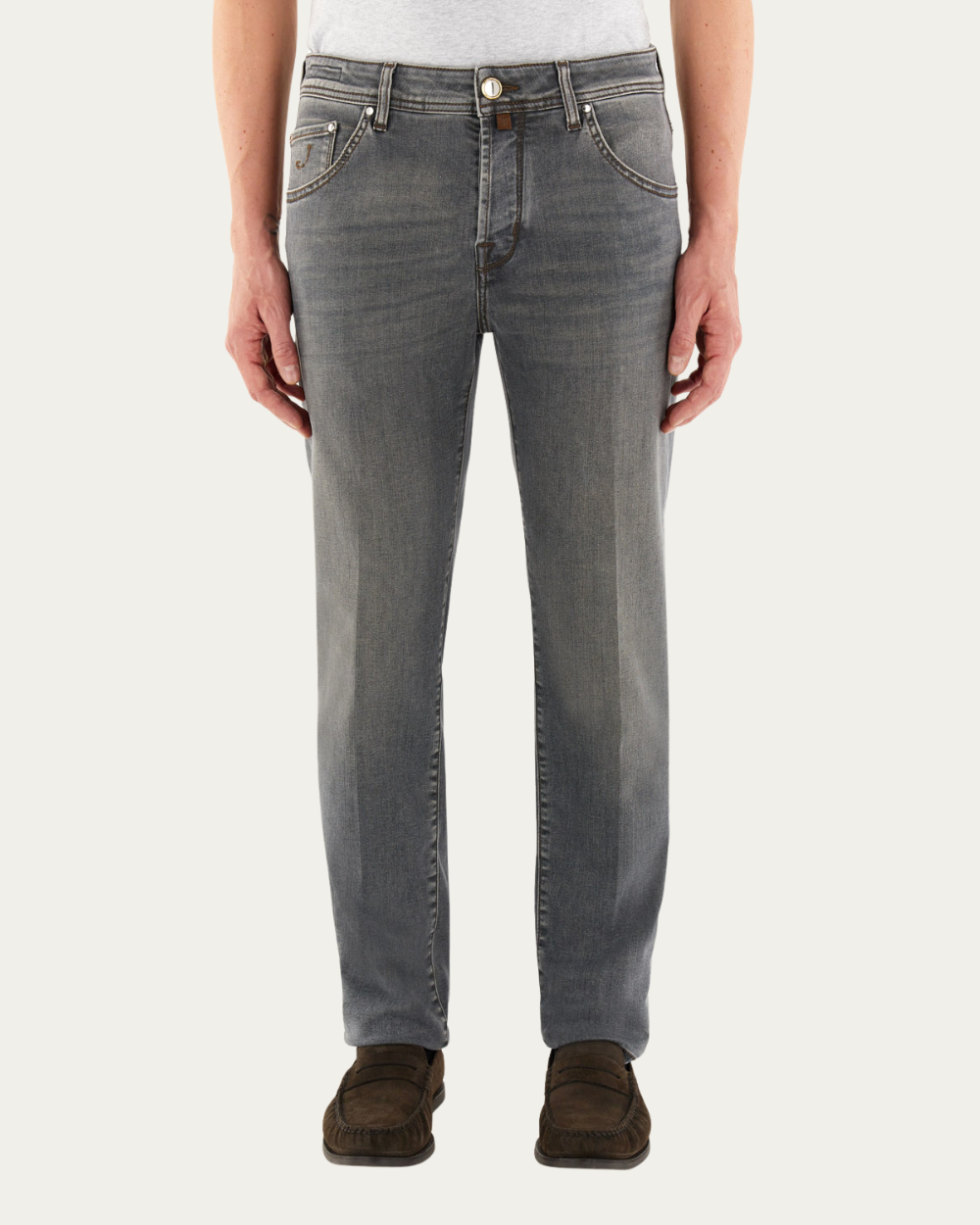 Jacob Cohen - Grey Bard Jeans Slim Fit