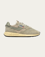 Reelwind Low Sneakers in Sponge and Sea Grass Nylon and Suede