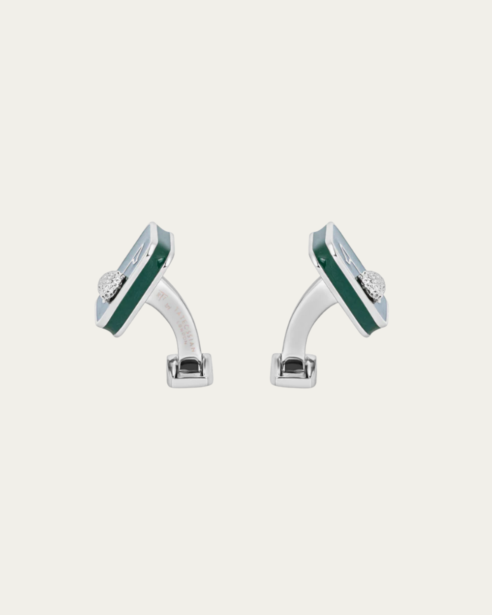 Tateossian - Sports Ice Golf Cufflinks