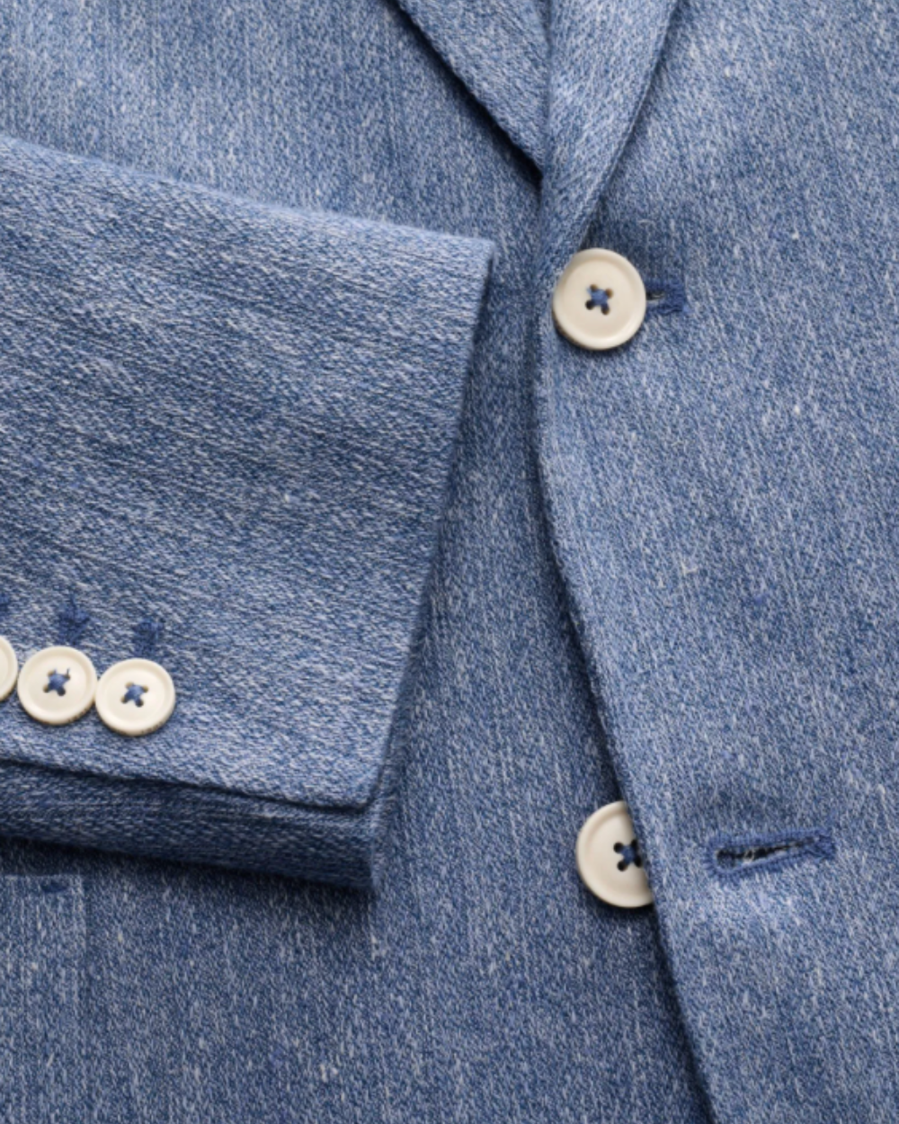 Circolo 1901 - Linen Blue Mottled Jacket