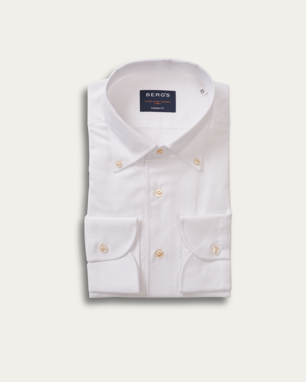 White Cotton Bellagio Shirt | BERG’S