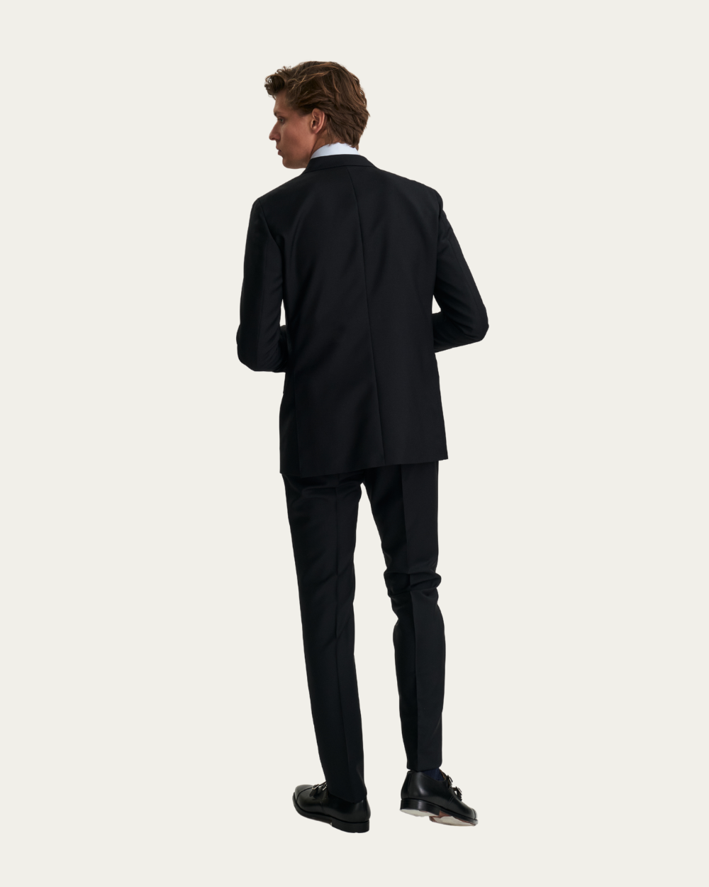Black Wool & Mohair Suit | Emanuel Berg