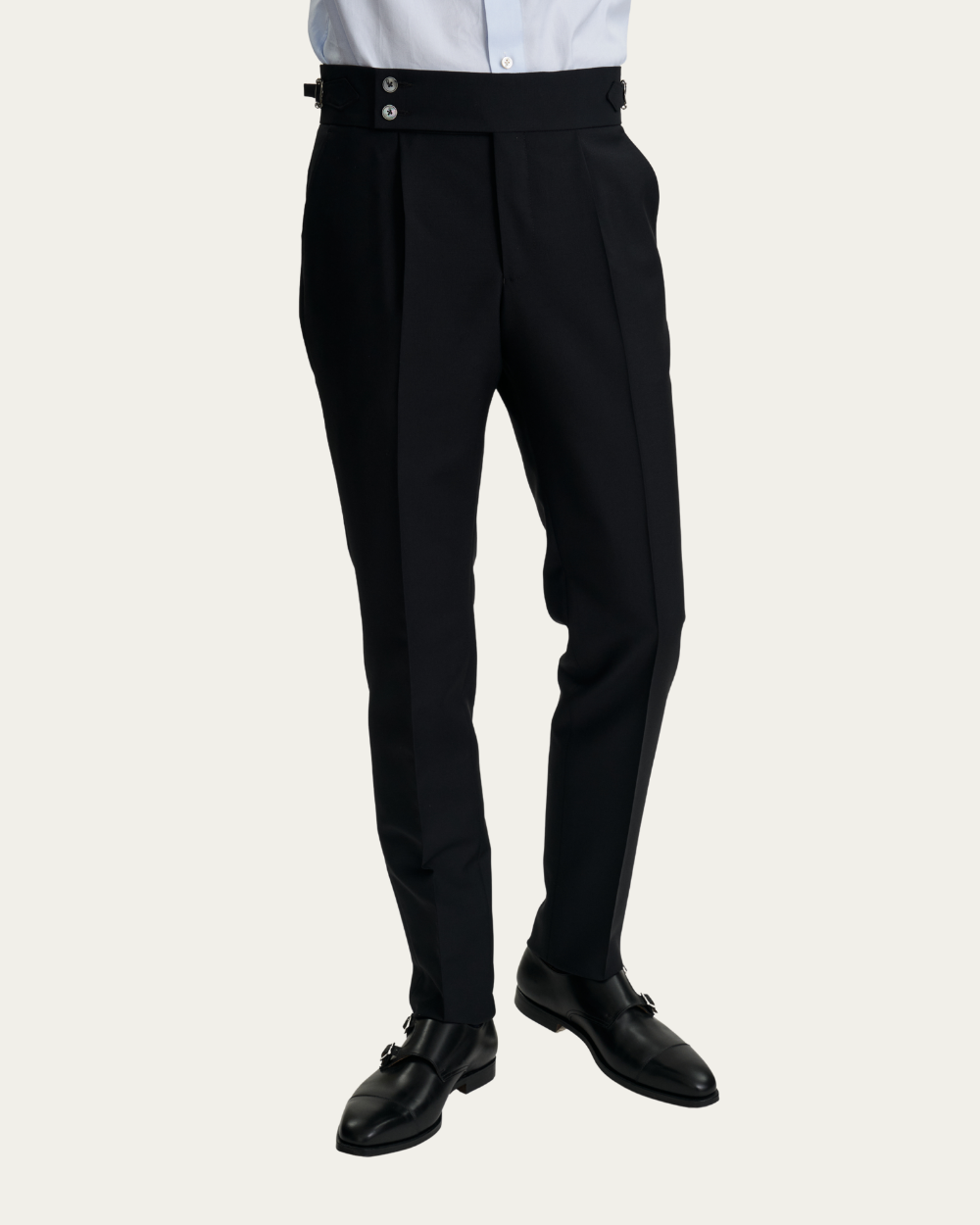 Black Wool & Mohair Suit | Emanuel Berg