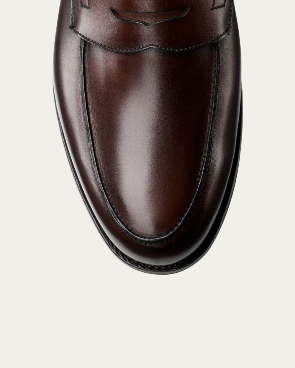 Crockett & Jones - Dark Brown Burnished Calf Grantham 2 Loafers