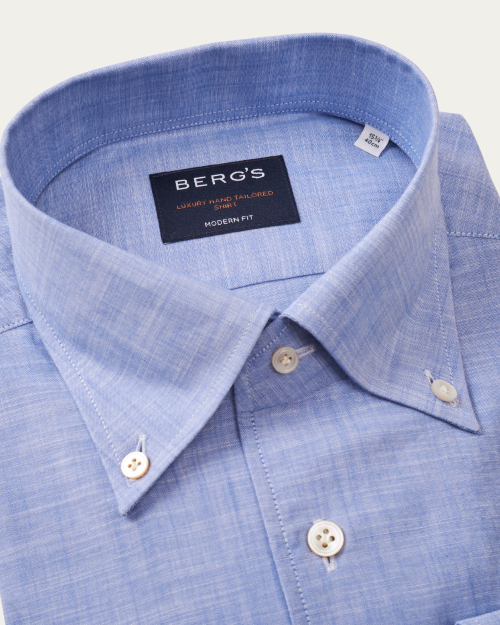 Blue Cotton Bellagio Shirt | BERG’S