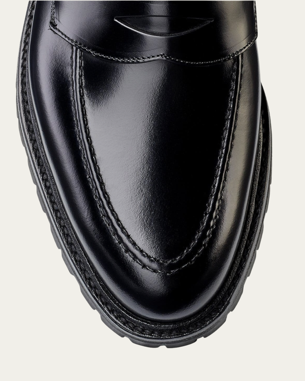 Czarne mokasyny Henley 3 z cielęciny kawaleryjskiej | Crockett & Jones