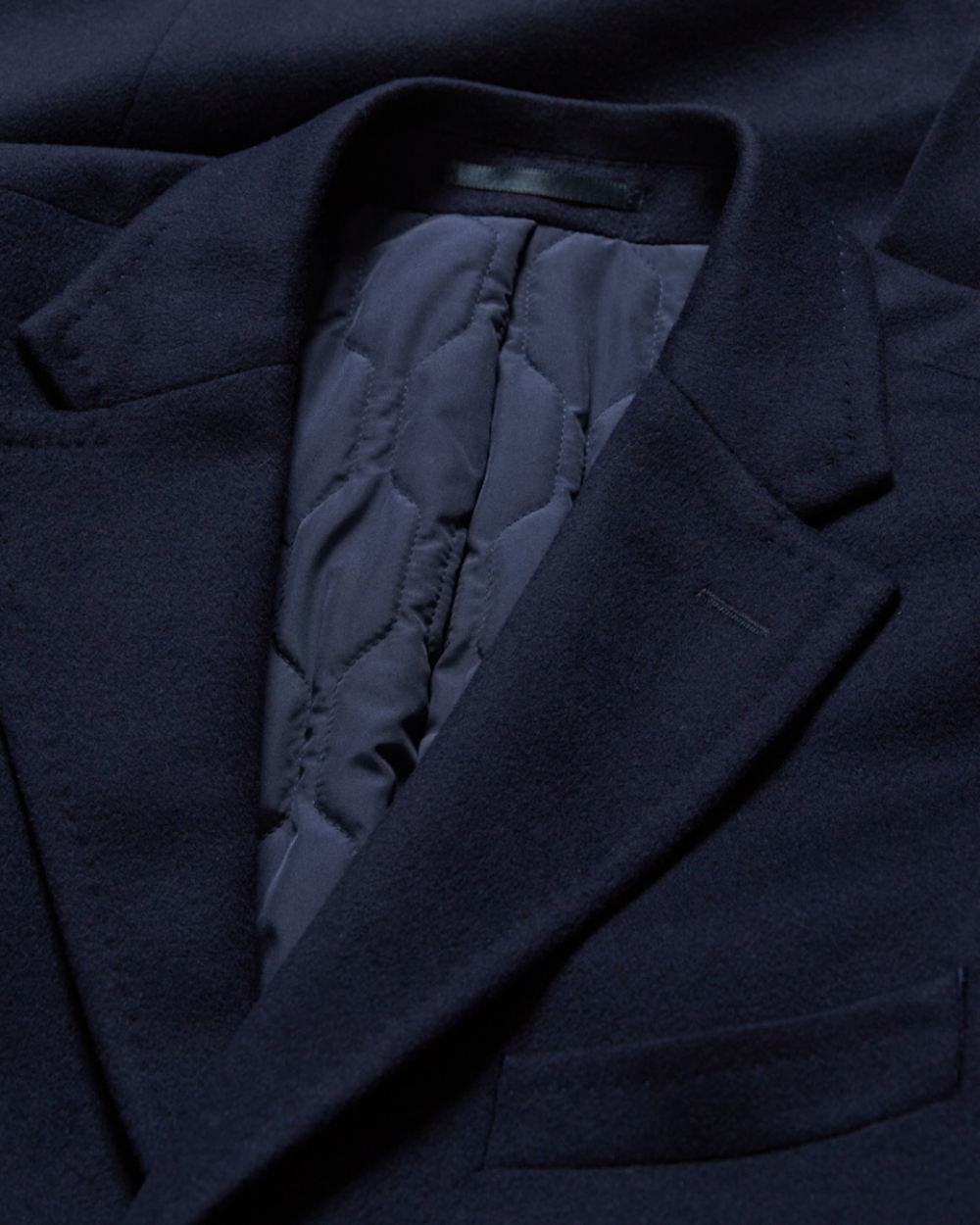 Emanuel Berg | Navy Blue Wool and Cashmere Coat