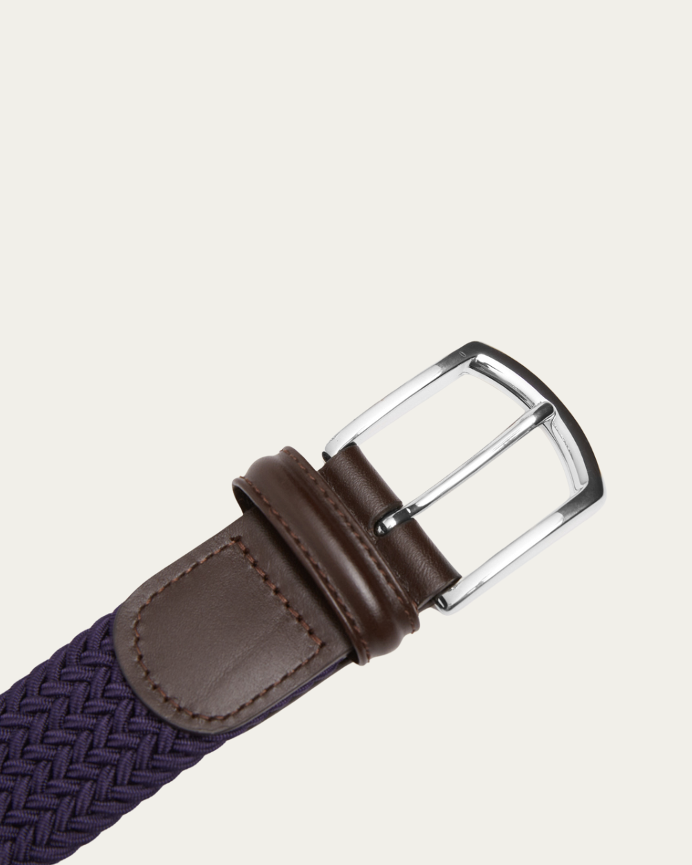 Emanuel Berg | Violet Elastic Woven Belt