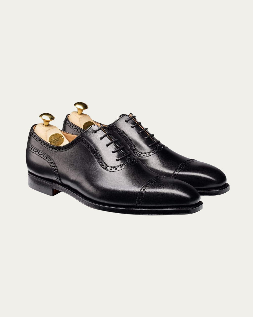 Crockett & Jones -  Black Calf Westbourne Oxford