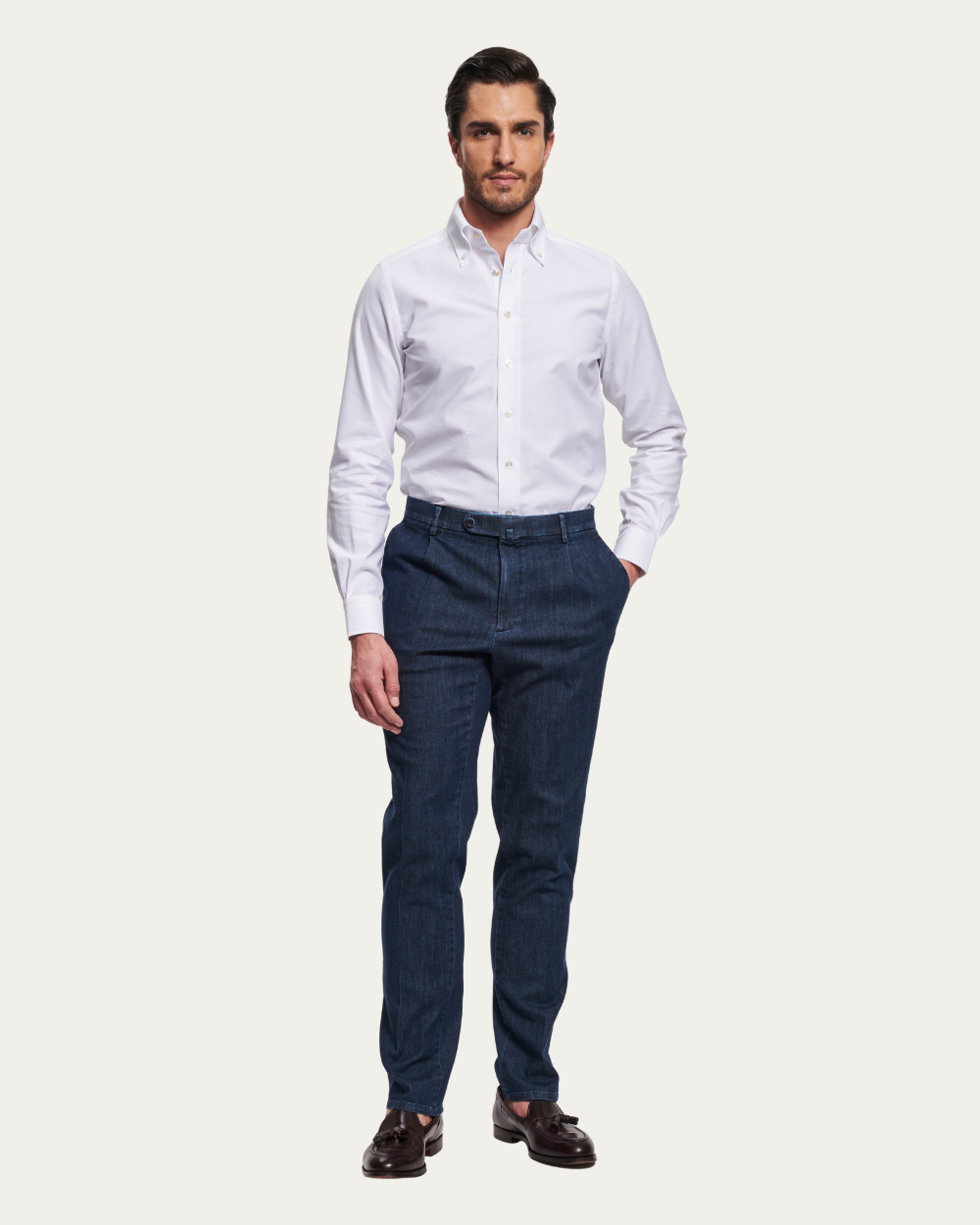 Spodnie jeansowe Federico | gra