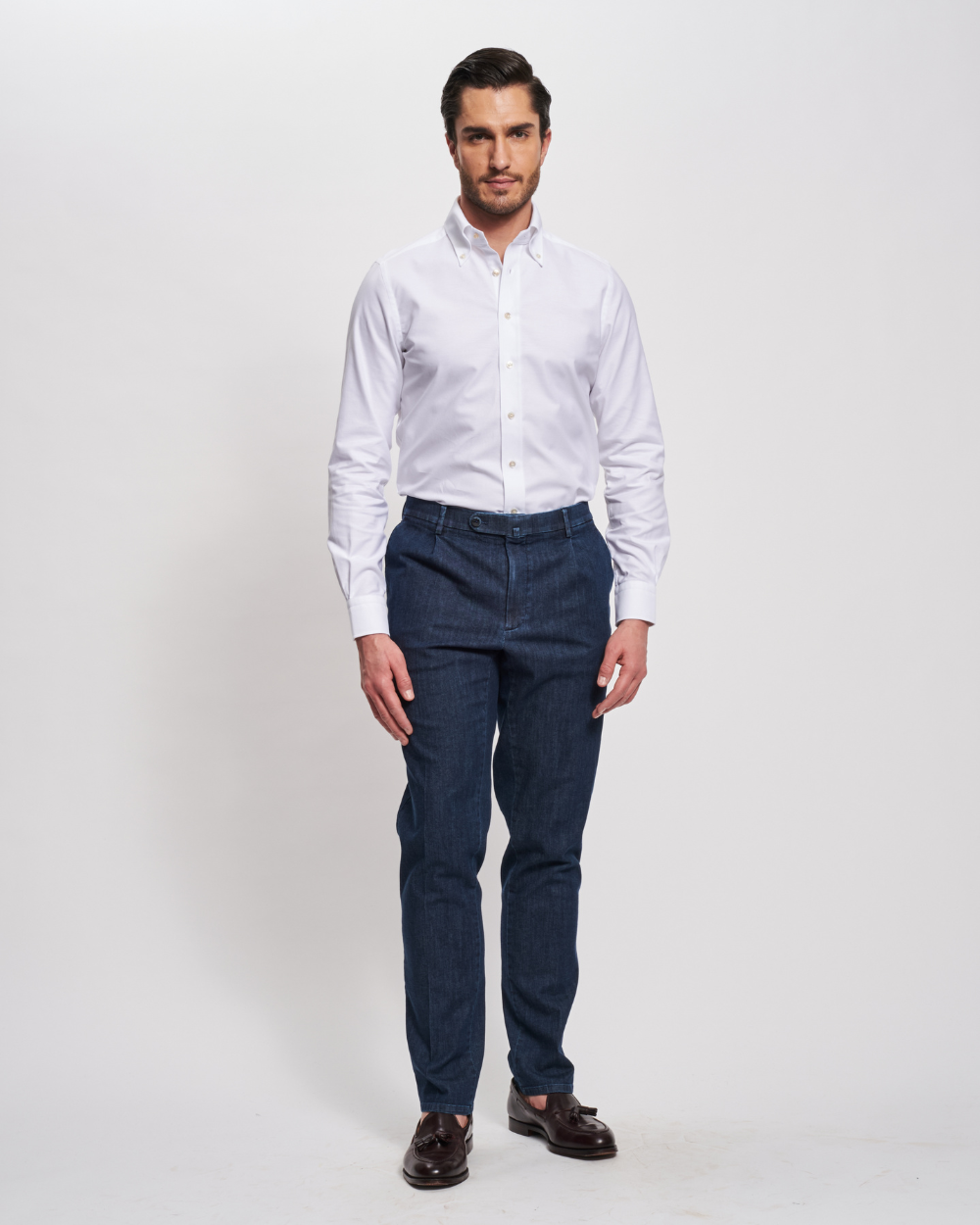 Spodnie jeansowe Federico | gra