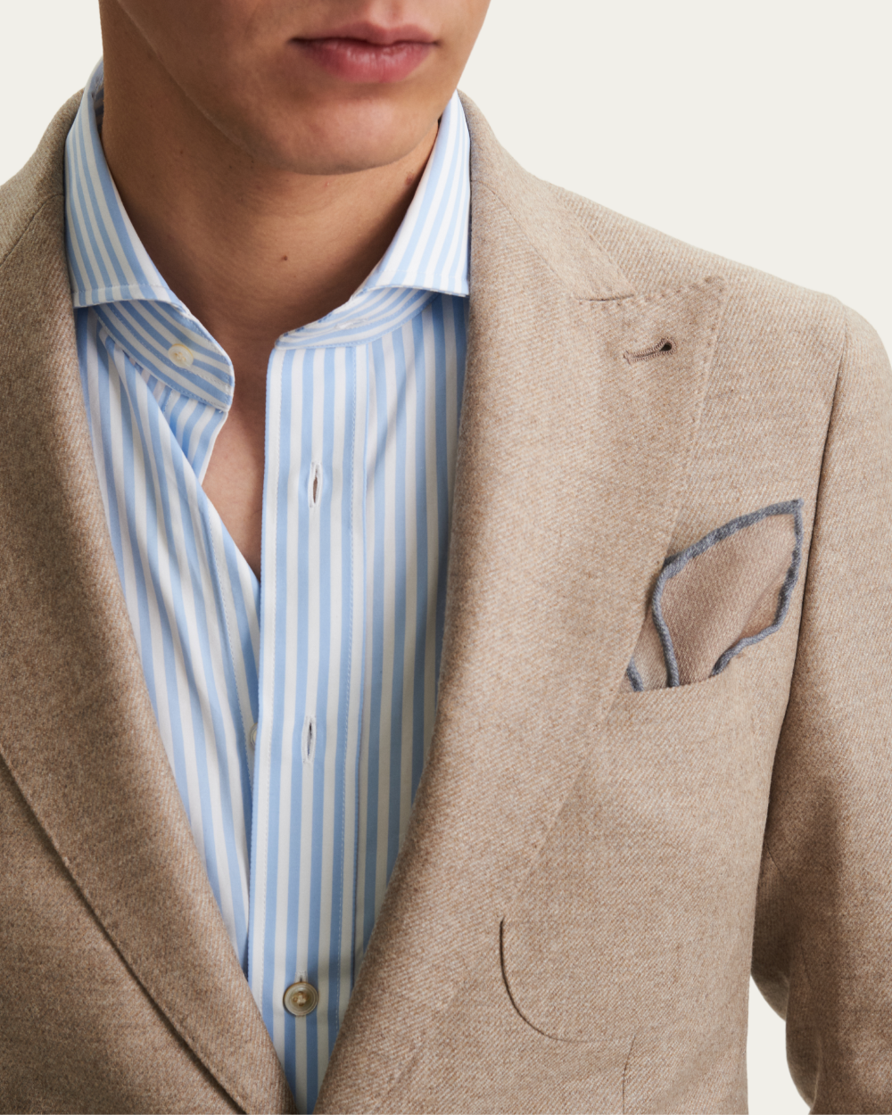 Wool & Cashmere Beige Jacket | BERG’S
