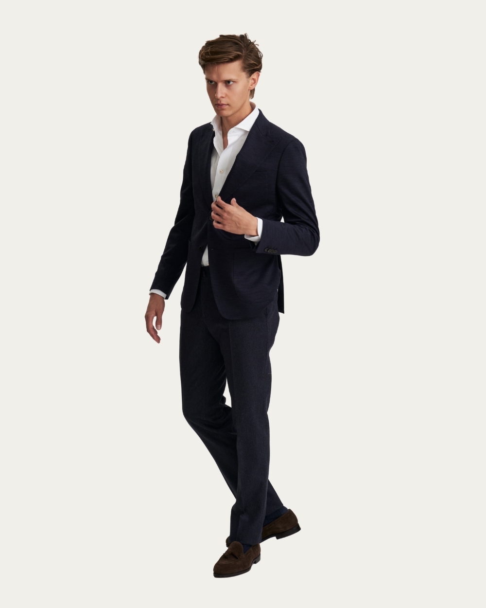 Navy Reda Active Wool Blazer | BERG’S