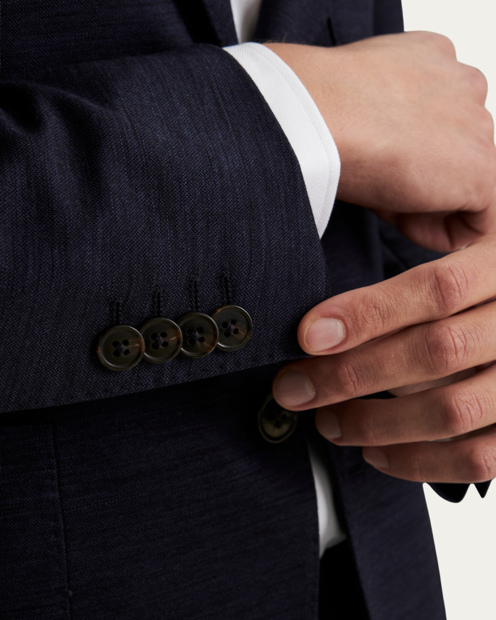 Navy Reda Active Wool Blazer | BERG’S