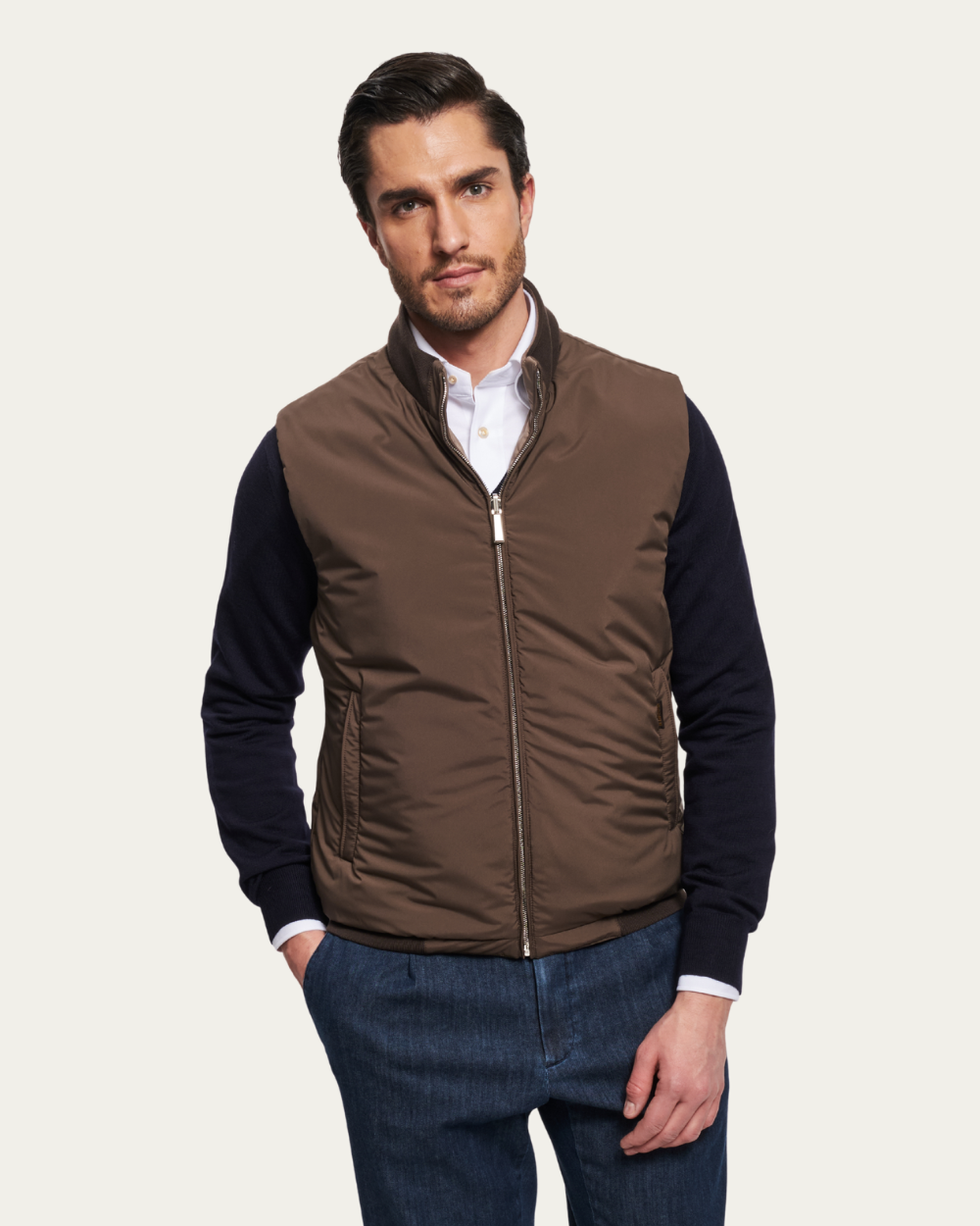 Dwustronna kamizelka Visone Fioresi-WK | MooRER