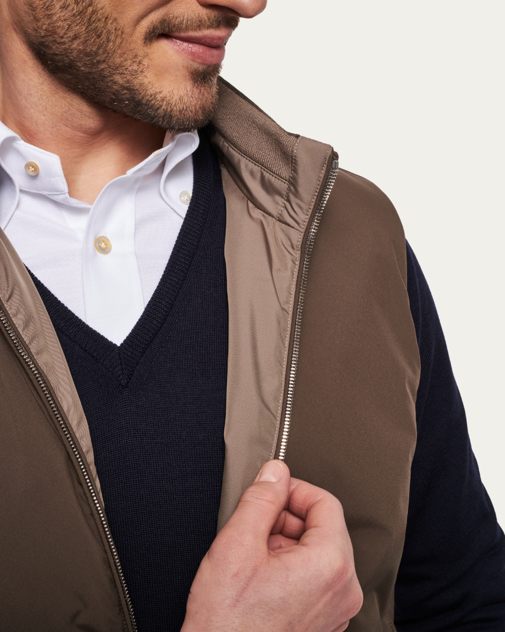 Dwustronna kamizelka Visone Fioresi-WK | MooRER