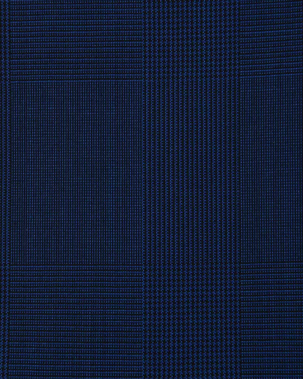 Navy Blue Prince of Wales Check Jacket | Emanuel Berg