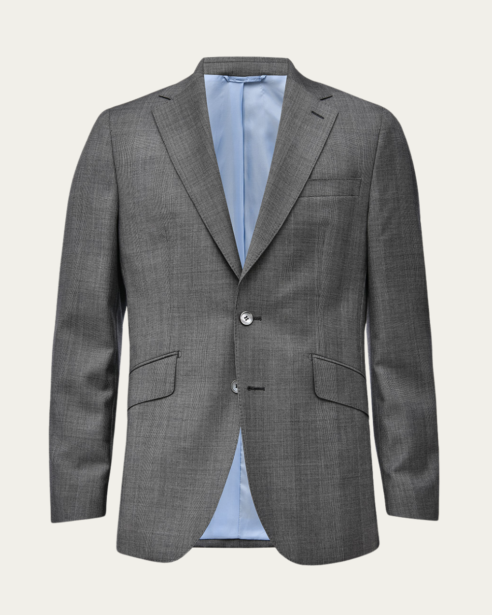 Grey Prince of Wales Check Jacket | Emanuel Berg