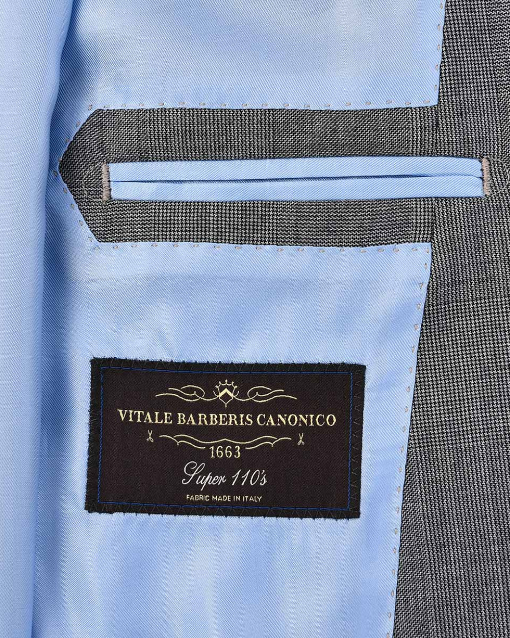 Grey Prince of Wales Check Jacket | Emanuel Berg