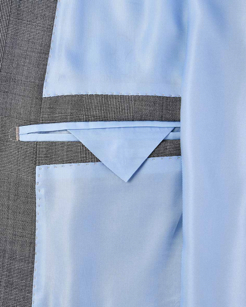 Grey Prince of Wales Check Jacket | Emanuel Berg